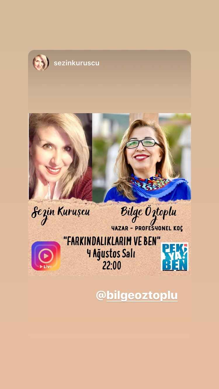 Peki Ya Ben, İlişkiler Üzerine, Fark Yaratan Koçlar Instagram Canlı Yayını