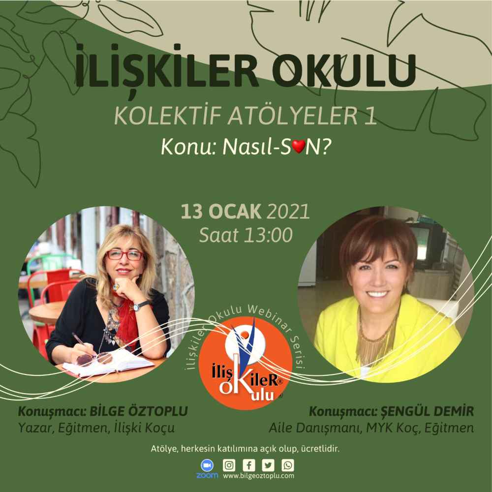 İlişkiler Okulu Kollektif Atölyeler 1