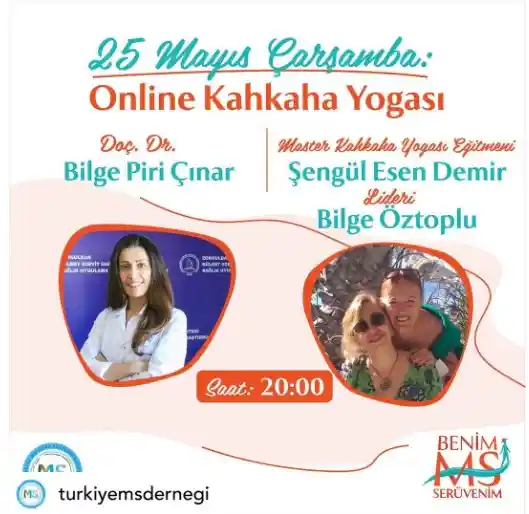 Türkiye MS Derneği-Online Kahkaha Yogası